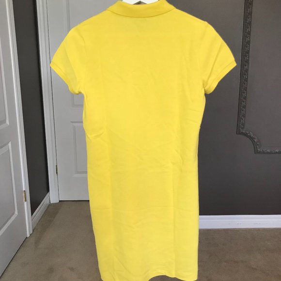 Polo Ralph Lauren Yellow Polo Mesh Dress - Picture 2 of 3